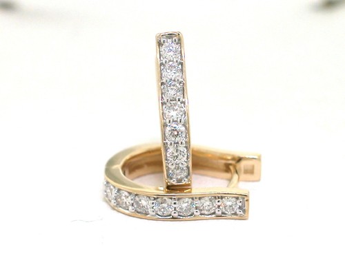 Brillant creolen 585 gelbgold - brillant,