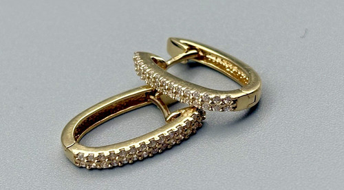 Karat gold creolen ohrringe - karat,