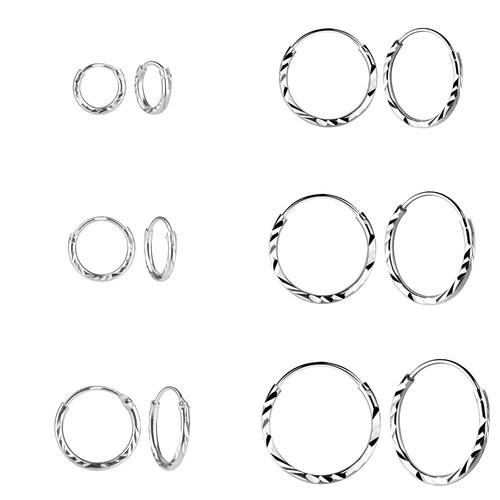 Kleine creolen sterling silber - sterling,