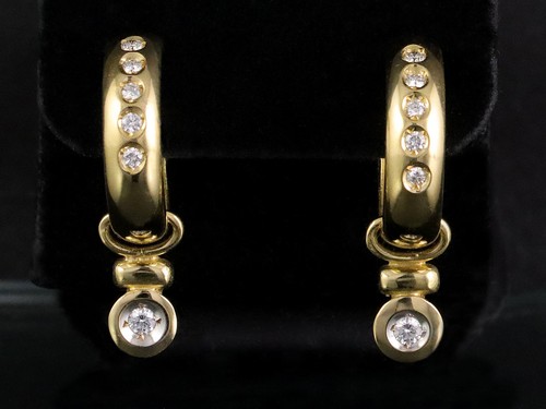 Wandelbare brillant ohrstecker - wandelbare,