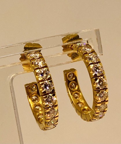 Ohrringe gold 750 - gold, creolen