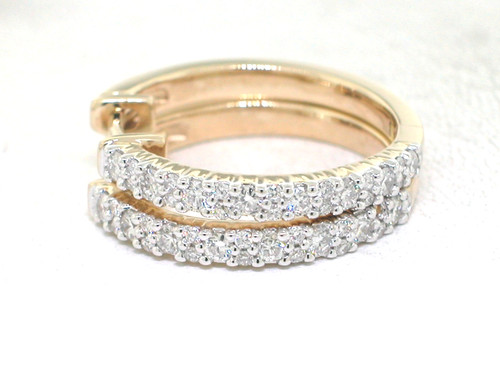 Brillant creolen 585 gelbgold - brillant,