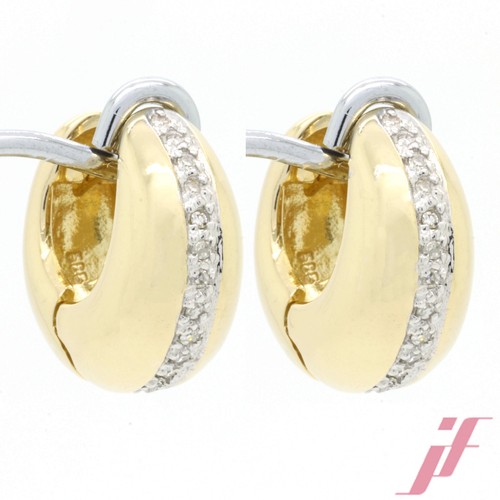 Creolen 585 gelbgold mit - creolen,