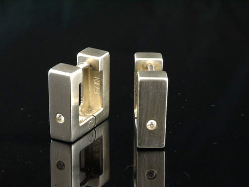Creolen eckig 925