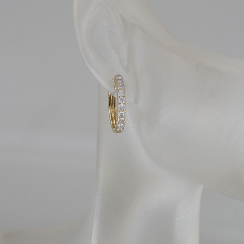 Creolen 750 18k gelbgold - creolen,