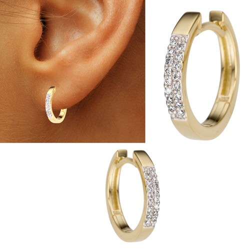 Creolen 585 echt gold - creolen,