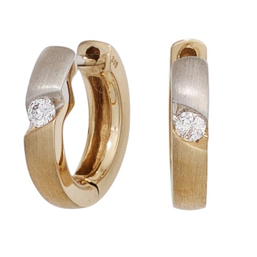 Creole ohrringe 585 gold - 585,