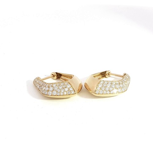 Diamant ohrringe creolen 65 - diamant,