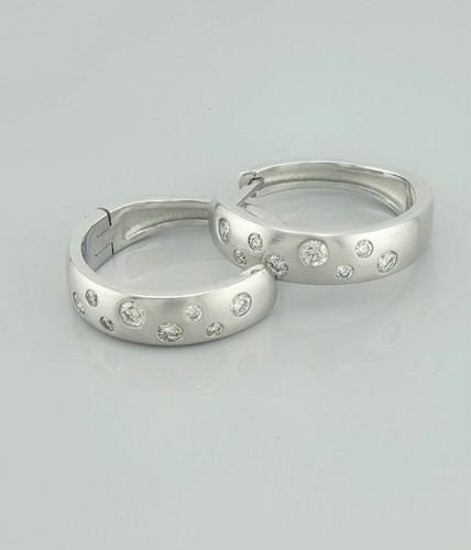 Elegante creolen gold 585 k - elegante,