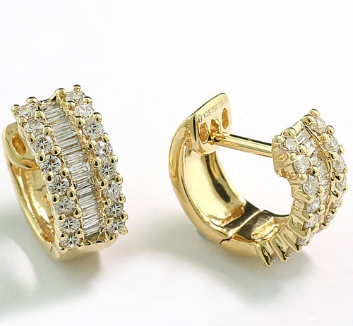 Diamant-Brillant-Ohrringe/Creo