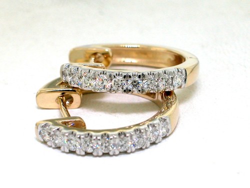 Brillant creolen 585 gelbgold - creolen,