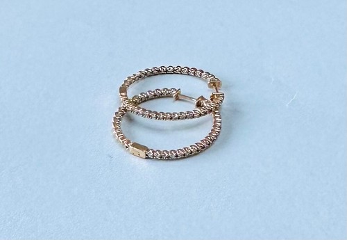 Creolen 750 000 rosegold - creolen, mit