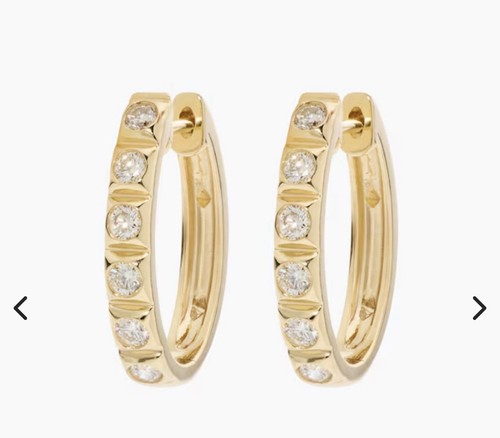 Brillant creolen gelbgold - creolen,