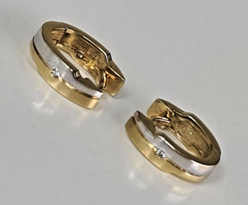 Ohrringe creolen gold 585 - ohrringe,