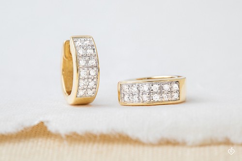 Ohrringe gelbgold - ohrringe,